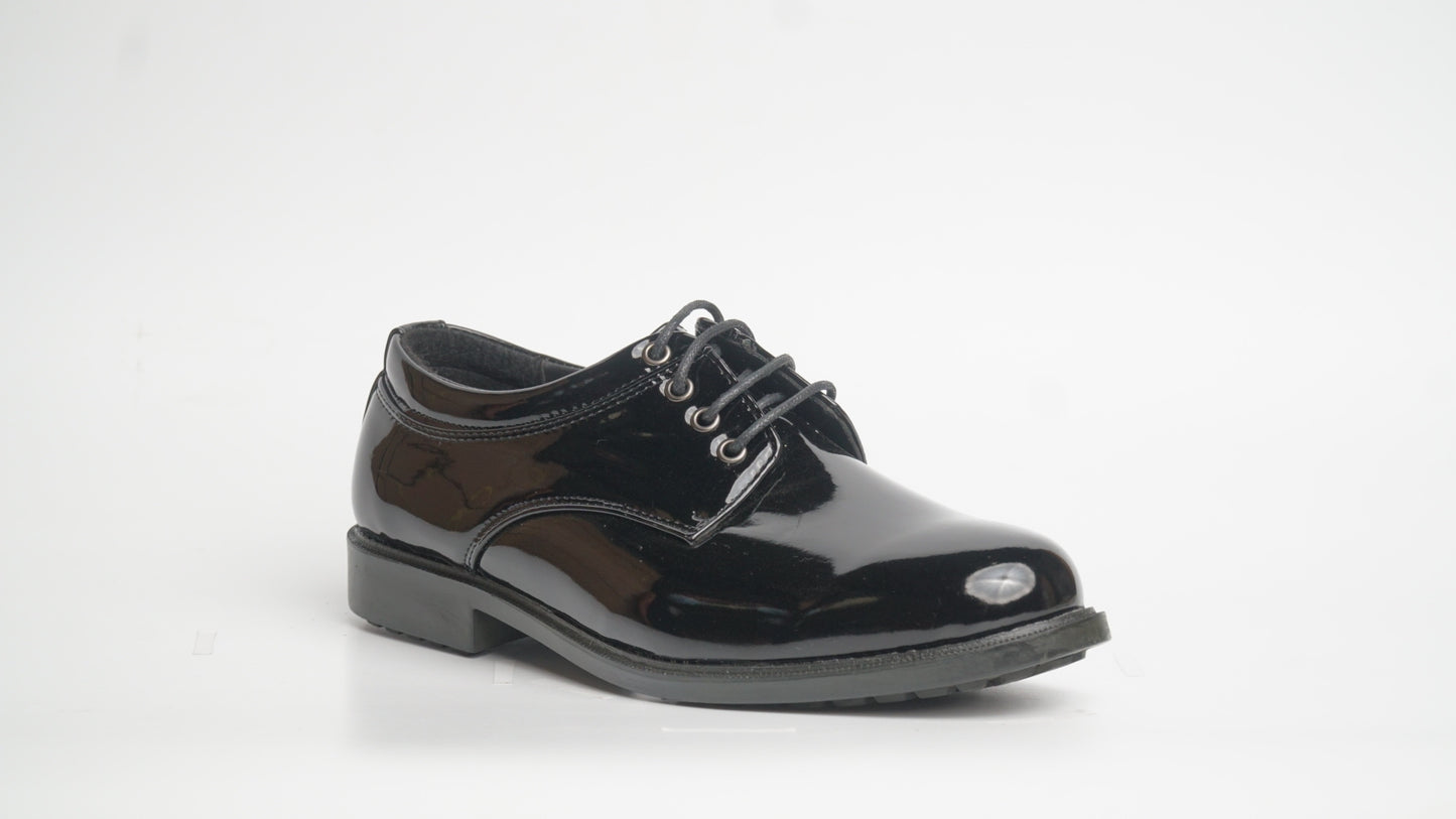 William 8118 Black Leather Shoes for Men