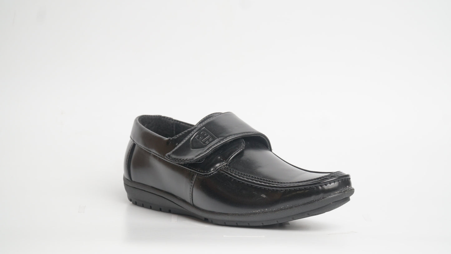 Marco 1250 Black Leather Shoes for Men